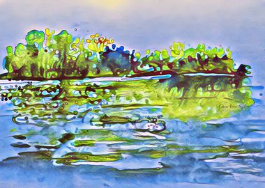 Pond Life WaterColour