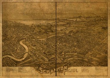 Scranton Pennsylvania Map