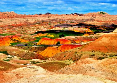 Flan Hills At Badlands