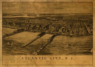 Atlantic City Map 1905