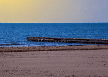 landscape beach and sea