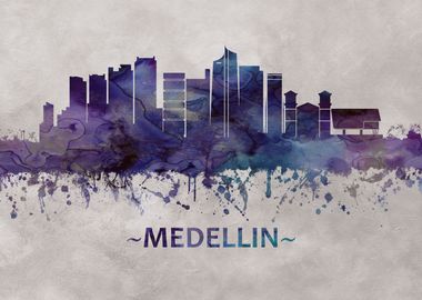 Medellin Colombia skyline