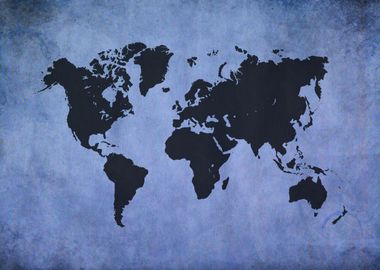 World Map Of The Earth