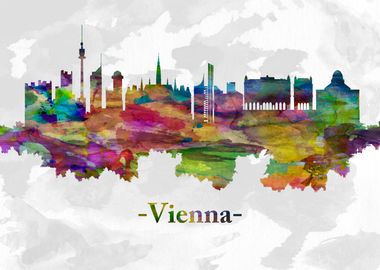 Vienna Austria skyline