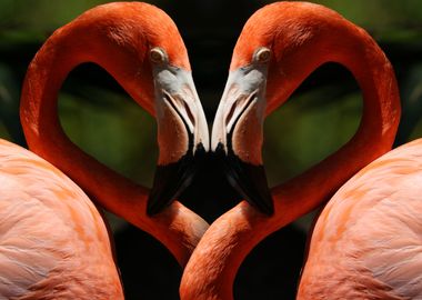 Flamingo Love