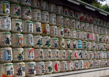 Meiji Shrine Sake