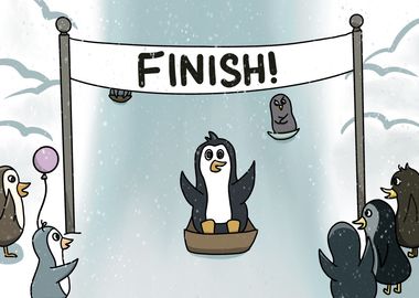 Penguin Race