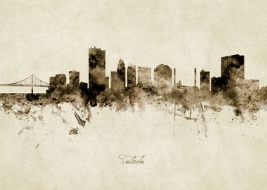 Toledo Ohio Skyline