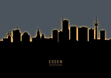 Essen Deutschland Skyline