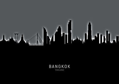 Bangkok Thailand Skyline