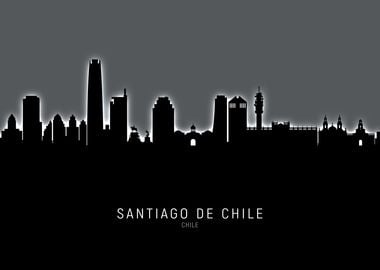 Santiago de Chile Skyline