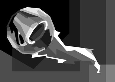 glass grayscale