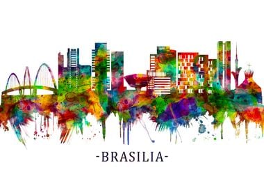 Brasilia Brazil Skyline