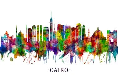 Cairo Egypt Skyline