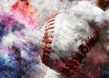 Baseball art print work 6