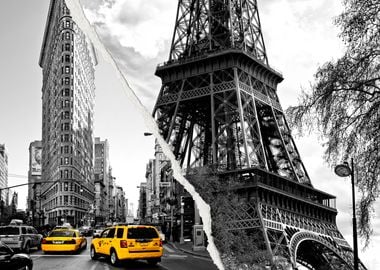 Yellow Cabs NY Eiffel