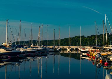 Yachts in Gdynia