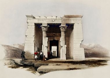 Temple of Dandour 1849