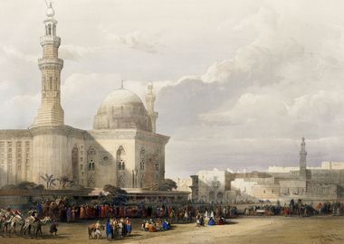 Mosque Sultan Hassan 1849