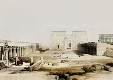 Temple of Philae 1849