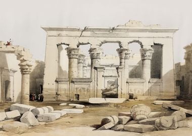 Temple of Kalabshee 1849