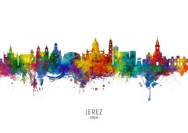 Jerez Spain Skyline