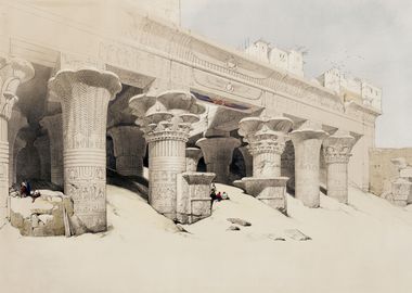 Temple of Edfou 1849