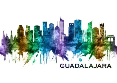 Guadalajara Mexico Skyline