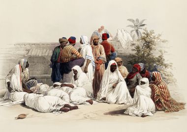 Slave Market at Cairo 1849