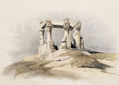 Temple Wady Kardassy 1849