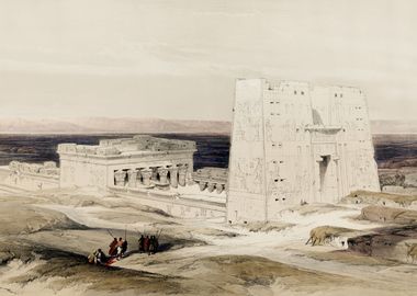 Temple of Edfou 1849