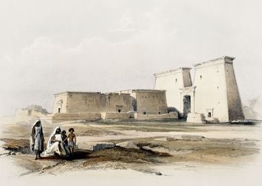 Temple of Dakka 1849