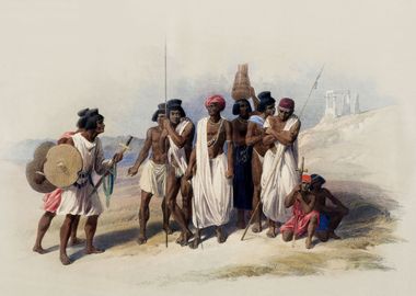 Group of Nubians 1849