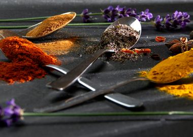 spices on spoons 3