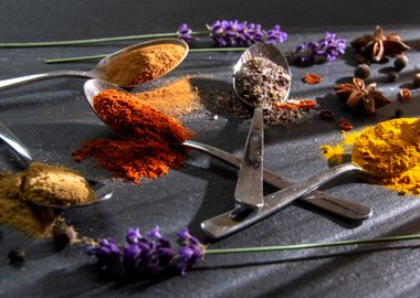 spices on spoons 2