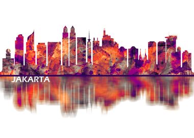 Jakarta Indonesia Skyline