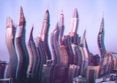 Trippy Skyline