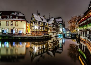 Strasbourg at night