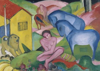 Franz Marc The Dream