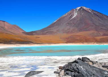 laguna verde in bolivia