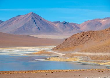 laguna in andes