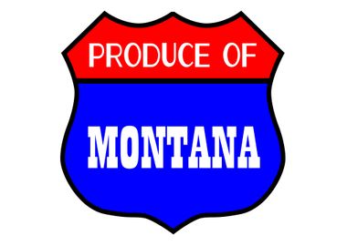 Produce Of Montana State