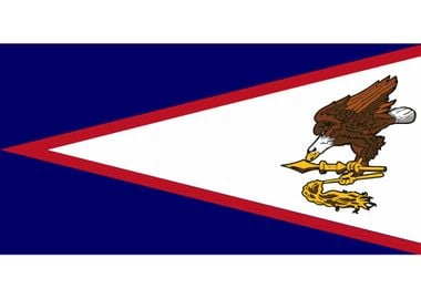 American Samoa Flag Detail