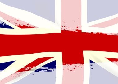 UK Flag Splash