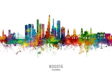 Bogota Colombia Skyline