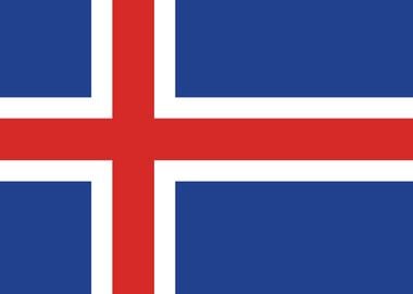 Iceland Flag