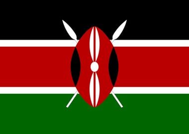 Kenya Flag