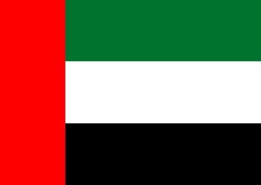 United Arab Emirates Flag