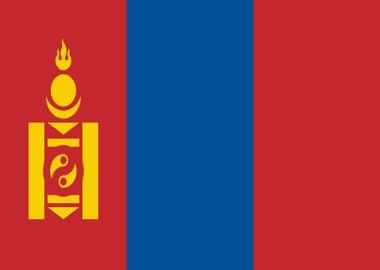 Mongolia Flag