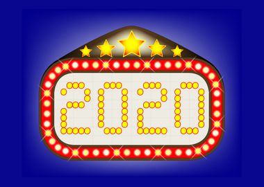 2020 Movie Theatre Marquee